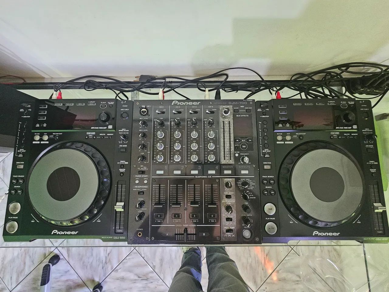 Mixer DJ Pioneer DJM-700 + 2 CDJ-850 - Foto 2