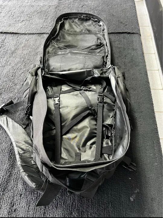 Mochila Preta Tática Impermeável - Foto 2