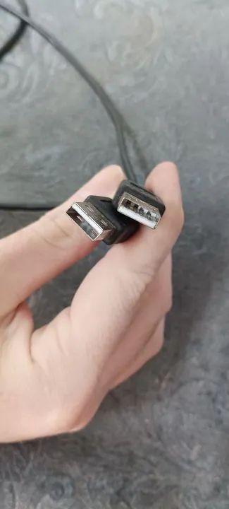 Cabo USB macho x macho - Foto 2
