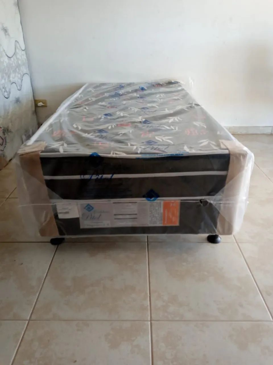 Cama Box solteiro nova promoção só 319,99 em até 10x sem juros no cartão  - Foto 2