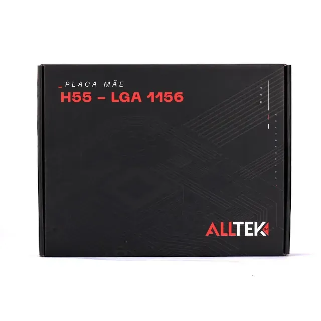 Placa Mãe Alltek H55 - NOVA, LGA1156, M-ATX, HDMI DDR3