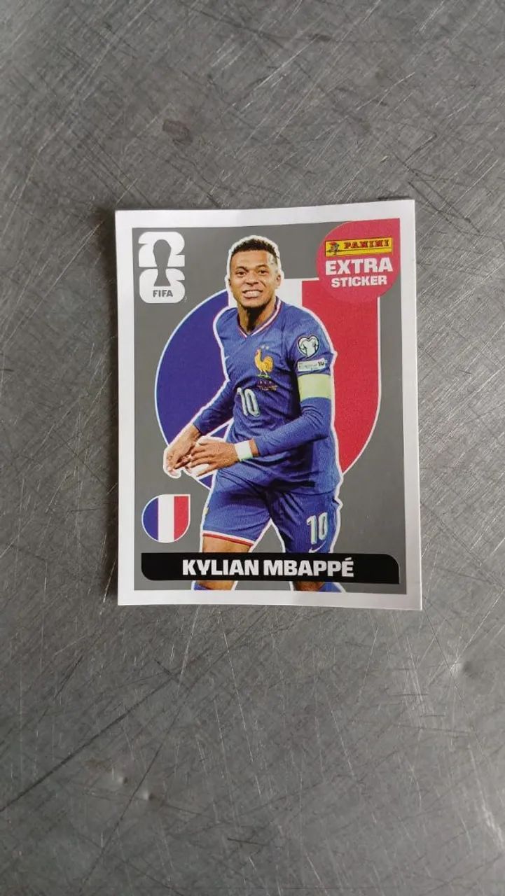 figurinha Kylian Mbappe
