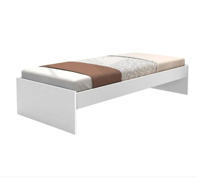 CAMA DE MDF COM ESTRADO DE MADEIRA!!! - Foto 2