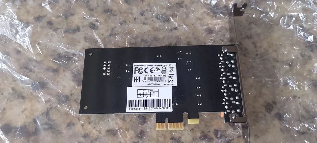 Placa de Som Sounblaster AudigyFX - Foto 2