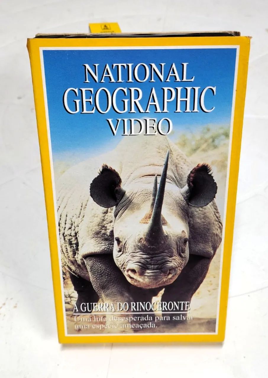 Fita VHS Original - National Geographic Video - Guerra dos