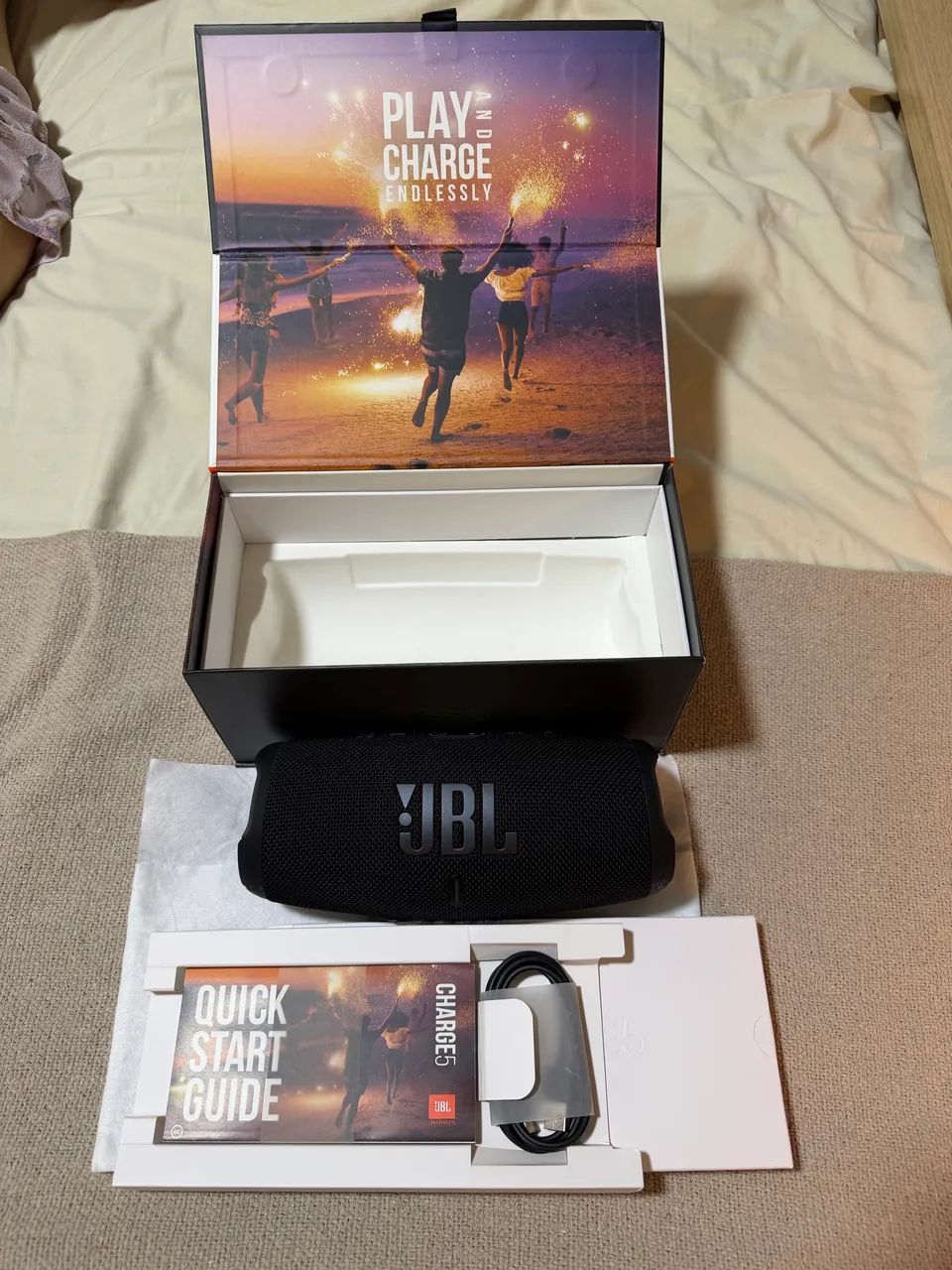 JBL Charge 5 Semi-Nova - Estado de Nova! (Com Caixa e Acessórios) - Foto 5