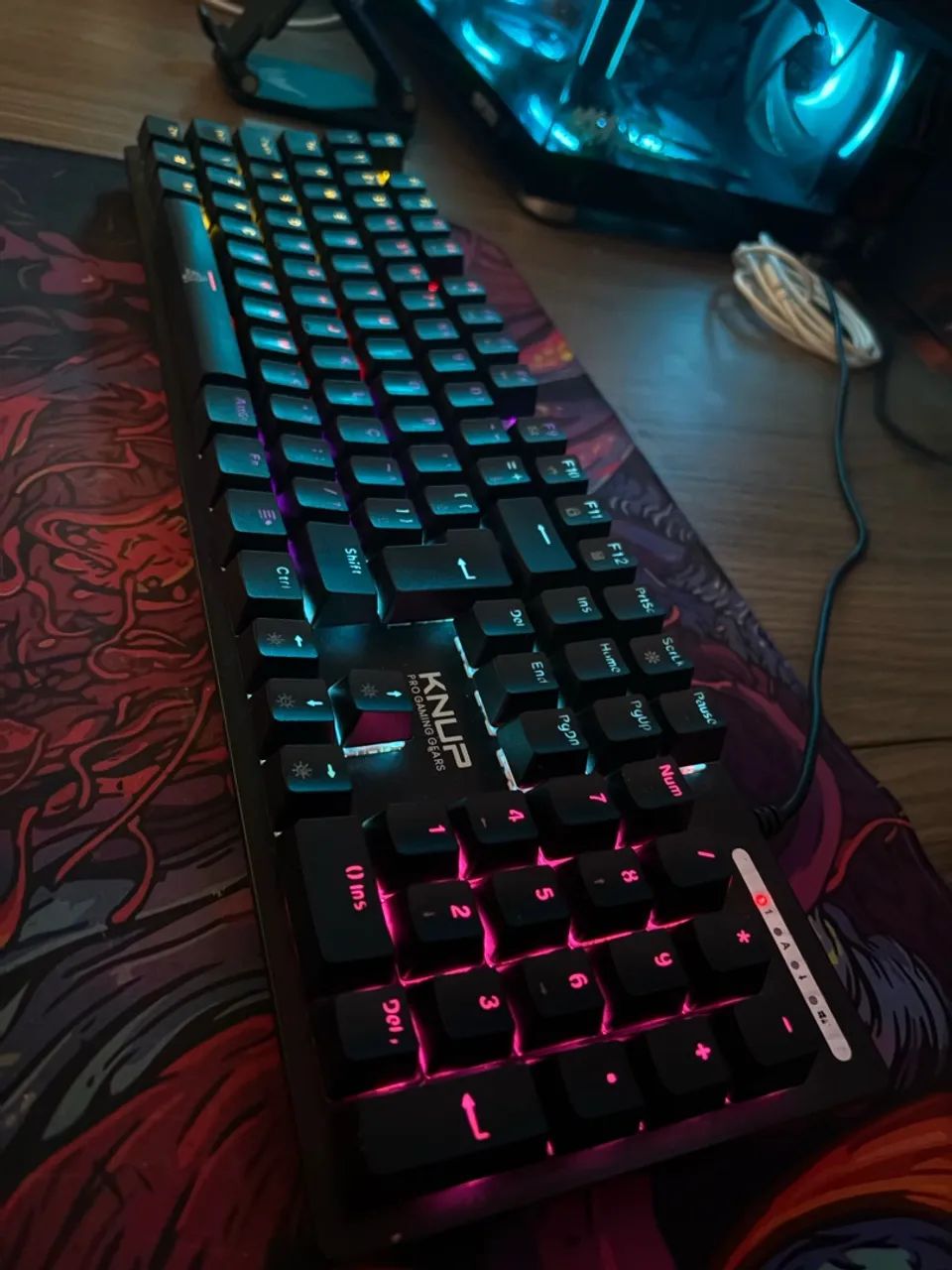 Teclado Mecânico Gamer KNUP (Switch Blue) - Foto 2