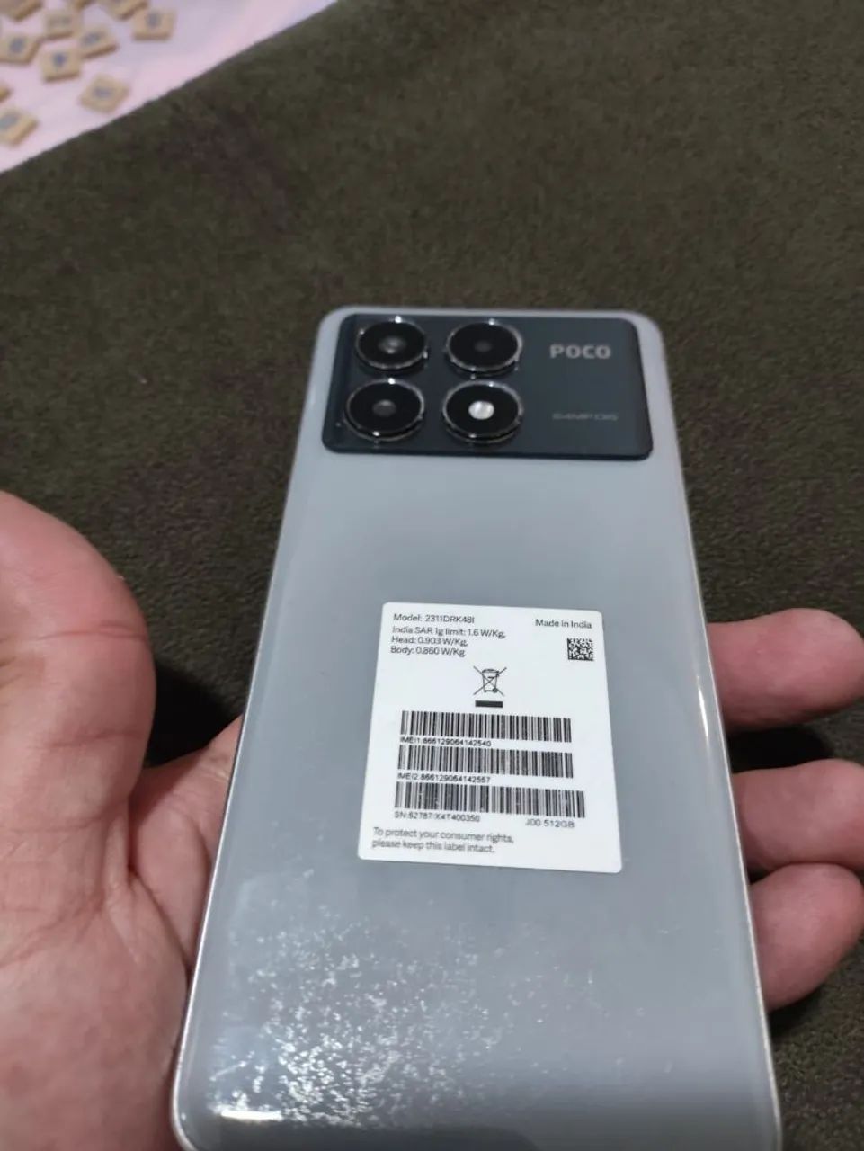 Vendo celular XIAOMI POCO X6 pro 512 gb - 8 gb RAM 