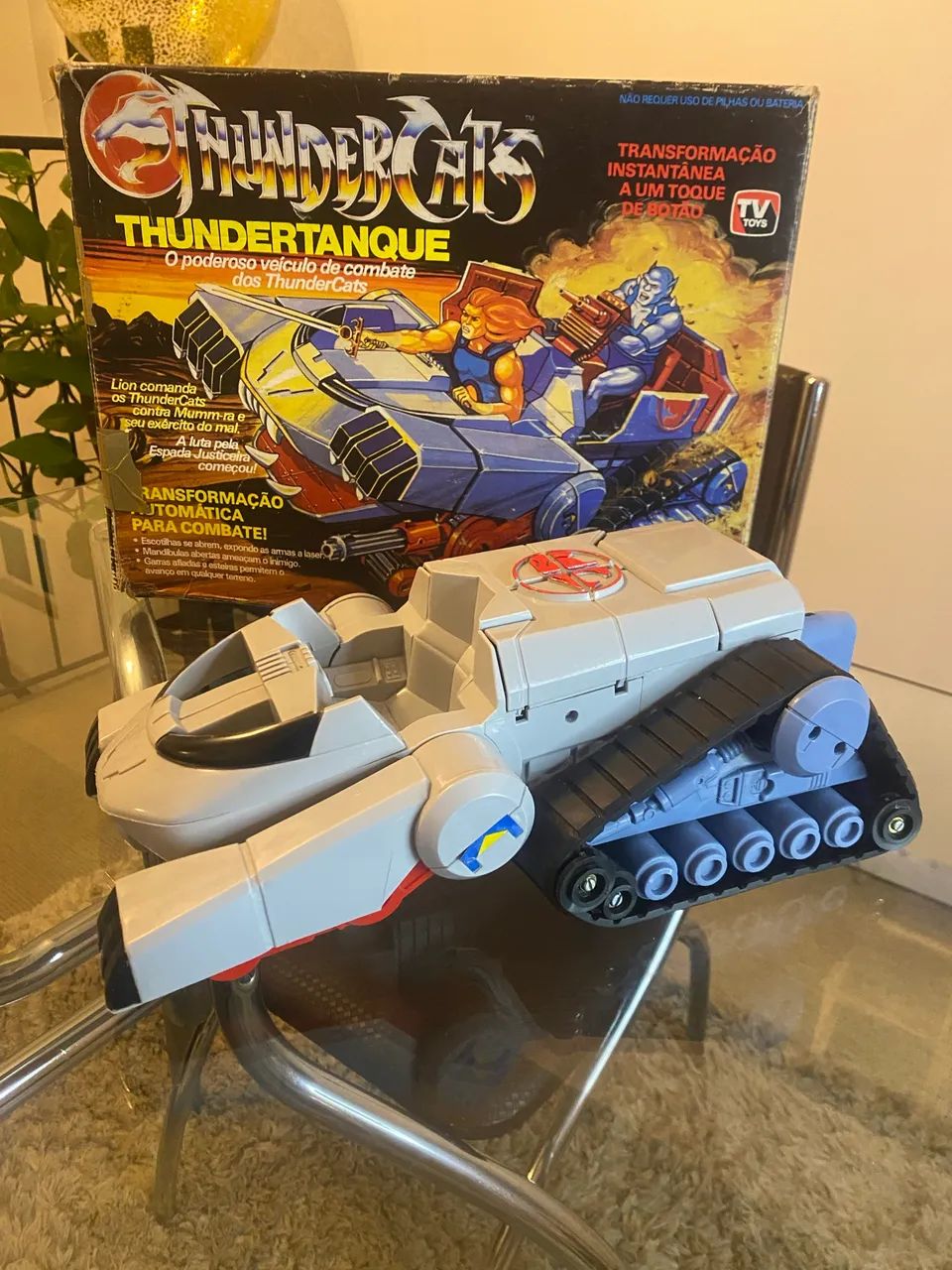 Thundertank Thundercats Glasslite com caixa original  - Foto 3