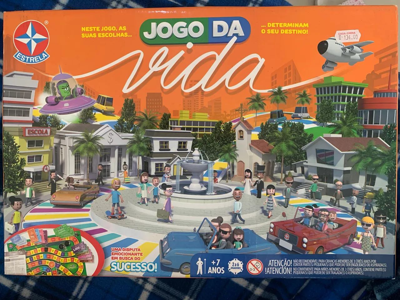     Jogo da Vida Estrela Original - Edição Clássica