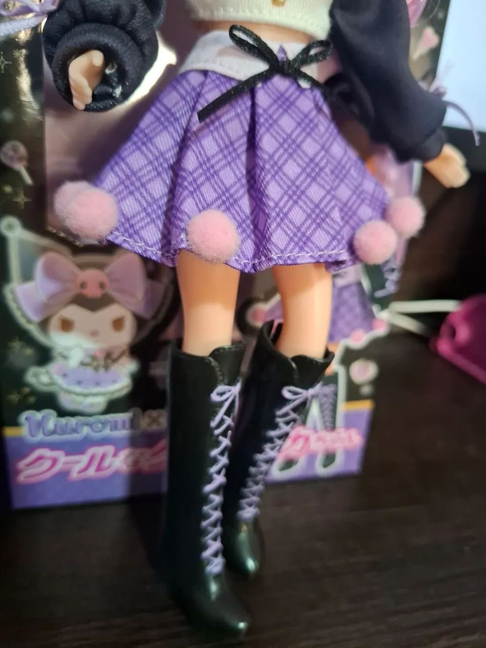 Boneca Licca Chan Kuromi Sanrio - Completar com Caixa e Importada do Japão  - Foto 2