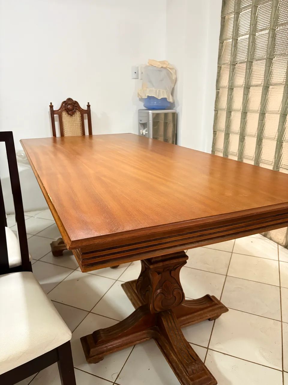 Mesa madeira 6 lugares  - Foto 3
