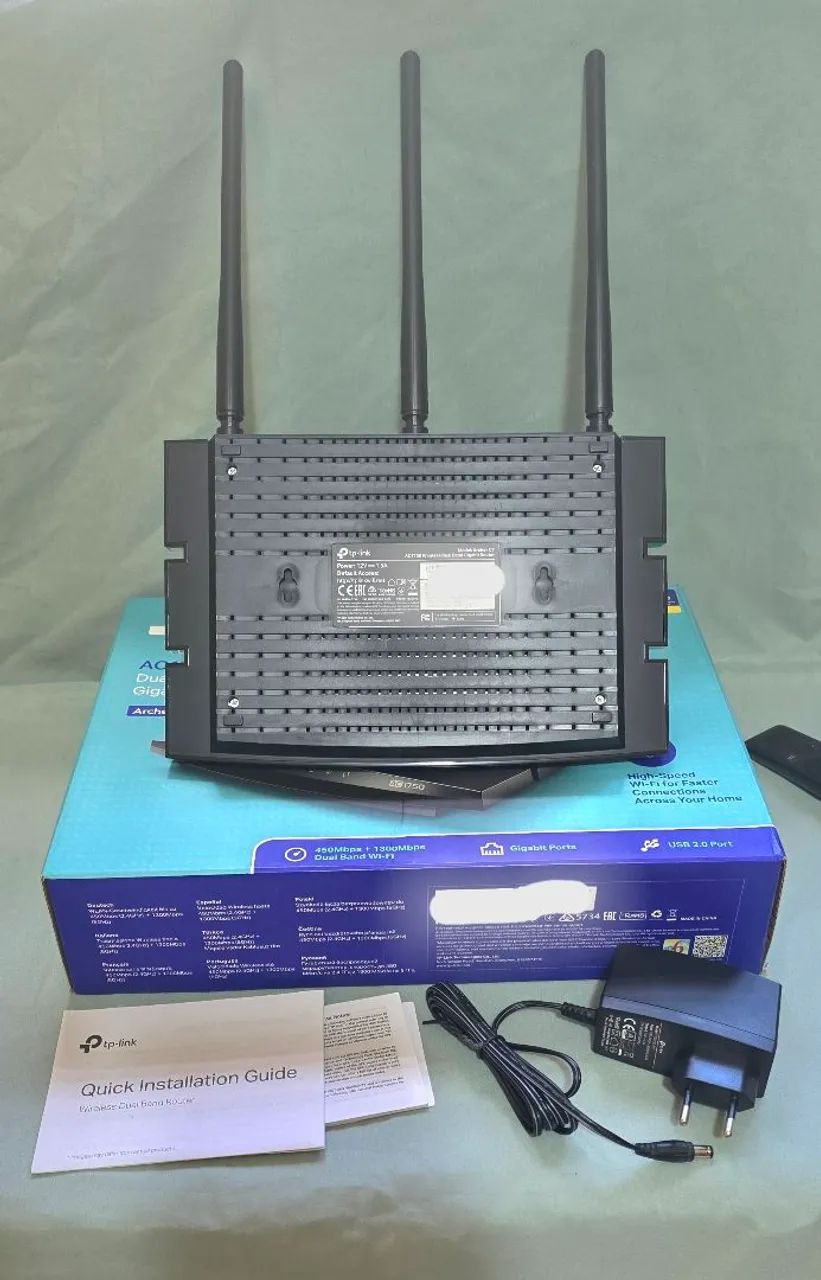 ROTEADOR TP-LINK AC1750 WIRELESS - RS 450,00 (usado) - Foto 2