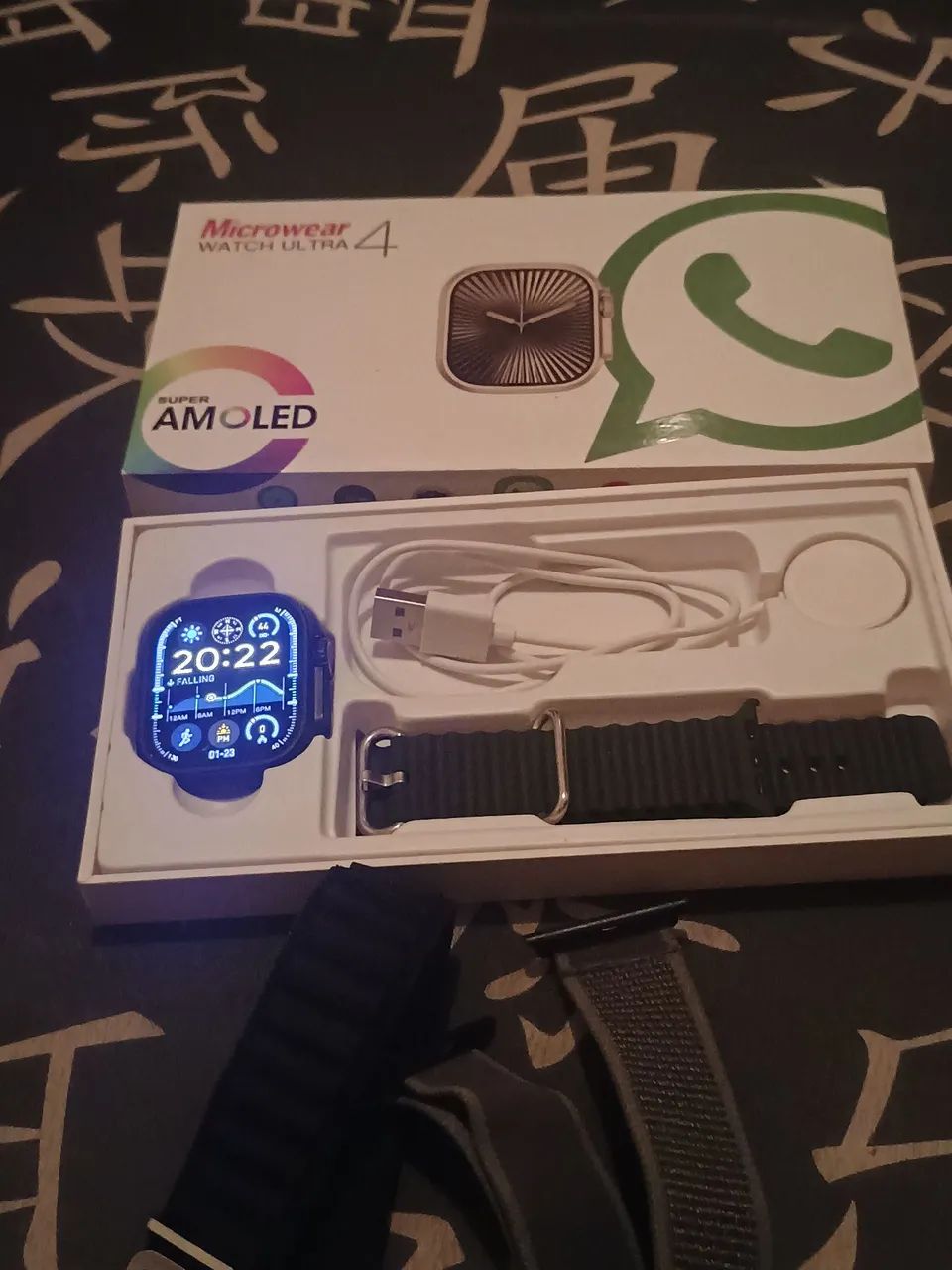 Relógio smartwatch ultra 4 - Foto 3