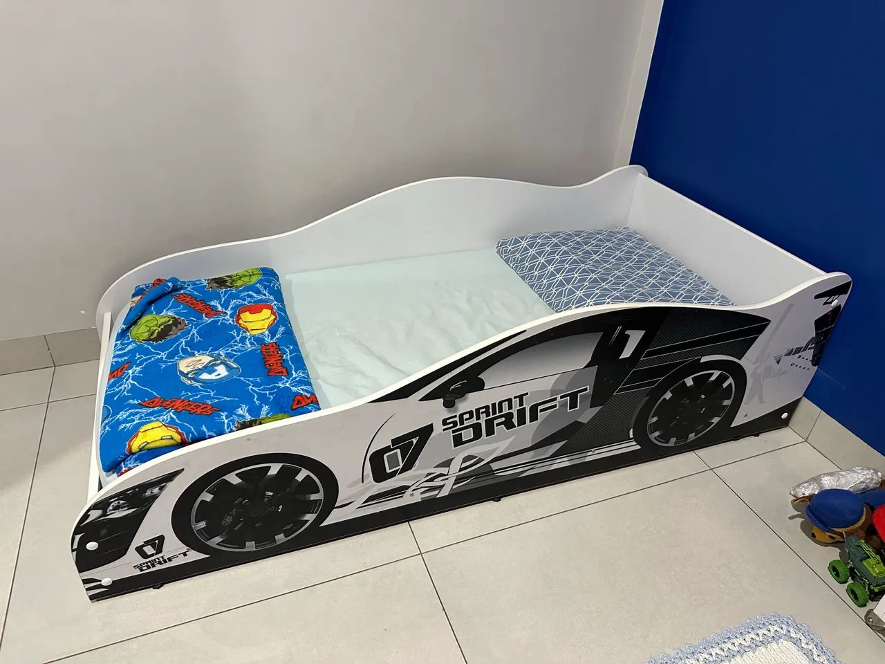 Cama de carrinho semi nova  - Foto 4