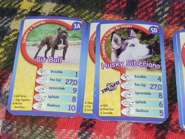 Super Trunfo Caes De Raça - Foto 2