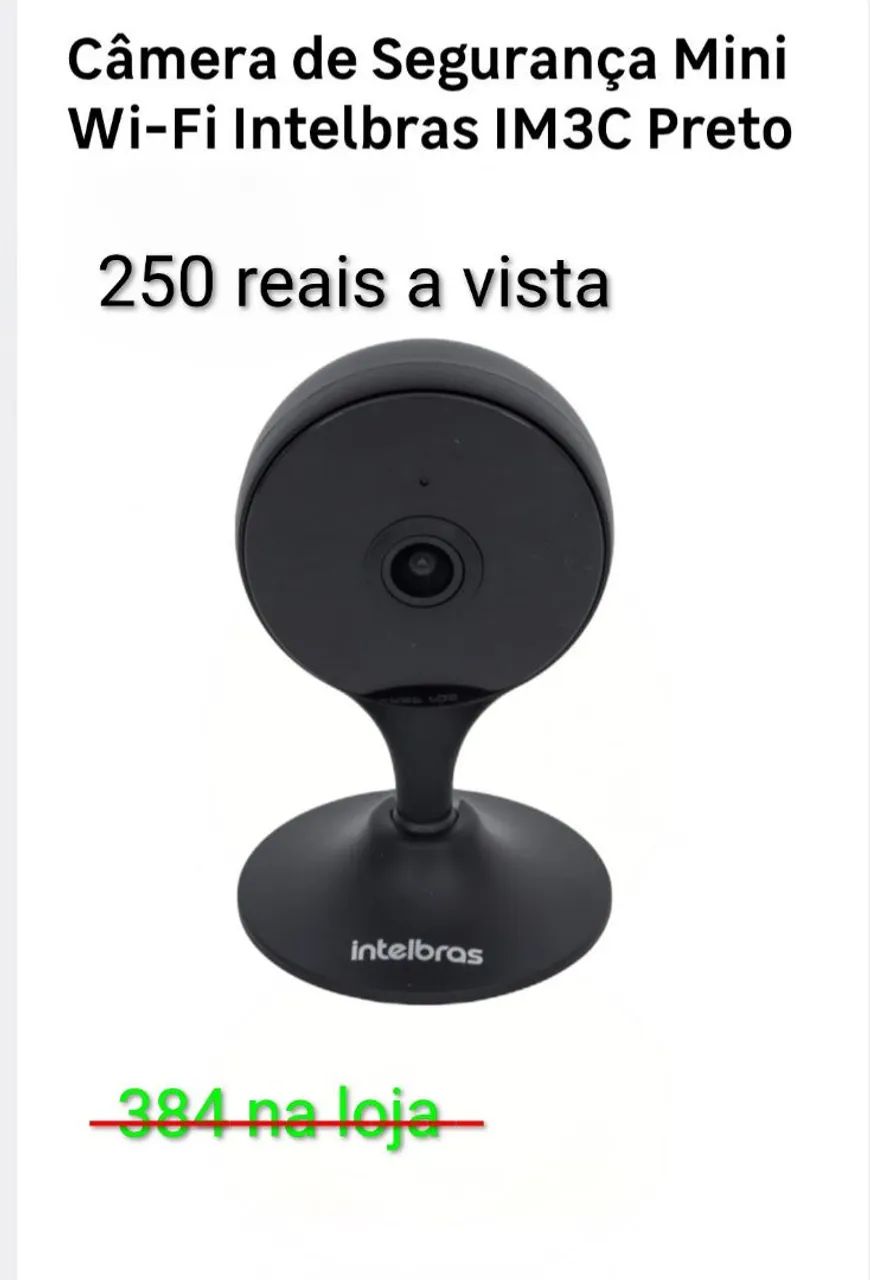 Câmera de segurança Intelbras 