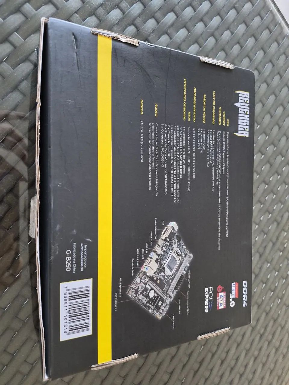 Placa mae b250 com Intel core i5 7500 - Foto 4