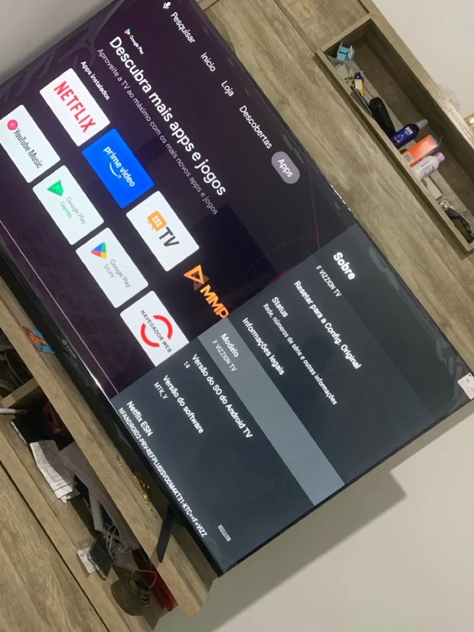 Televisão Vizzion smart 58 polegadas  - Foto 2