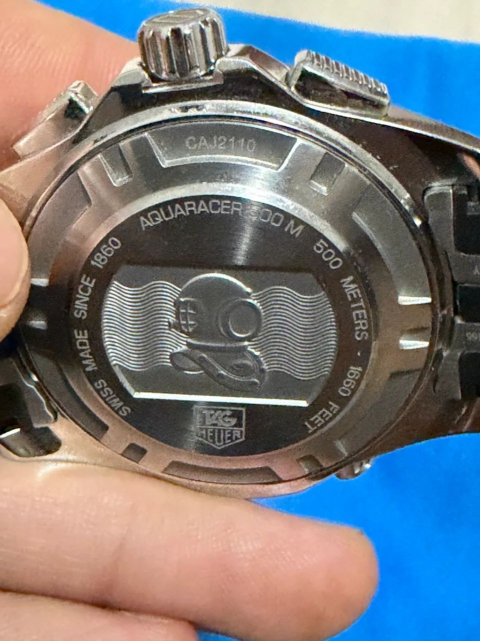 TAG Heuer Aquaracer 500M Calibre 16 Chronograph - CAJ2110 - Foto 5