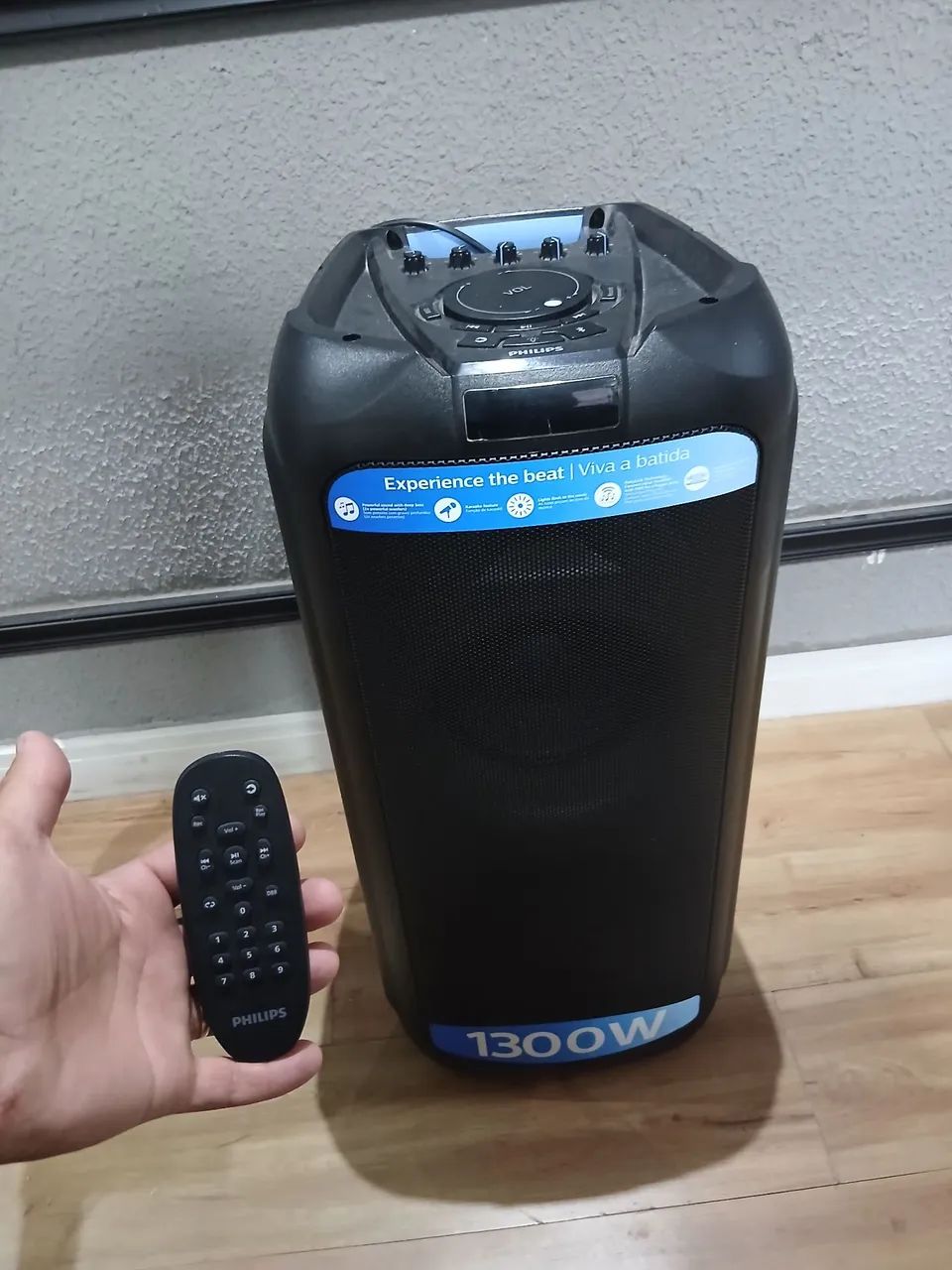 Caixa de som Philips 1300w  - Foto 2