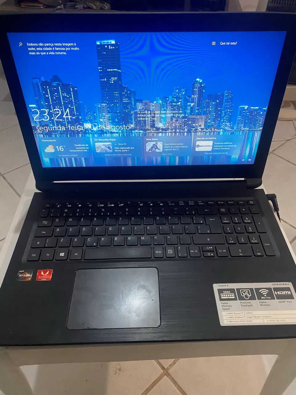 Notebook Acer 16gb DDR4 Ryzen 3 - Foto 2
