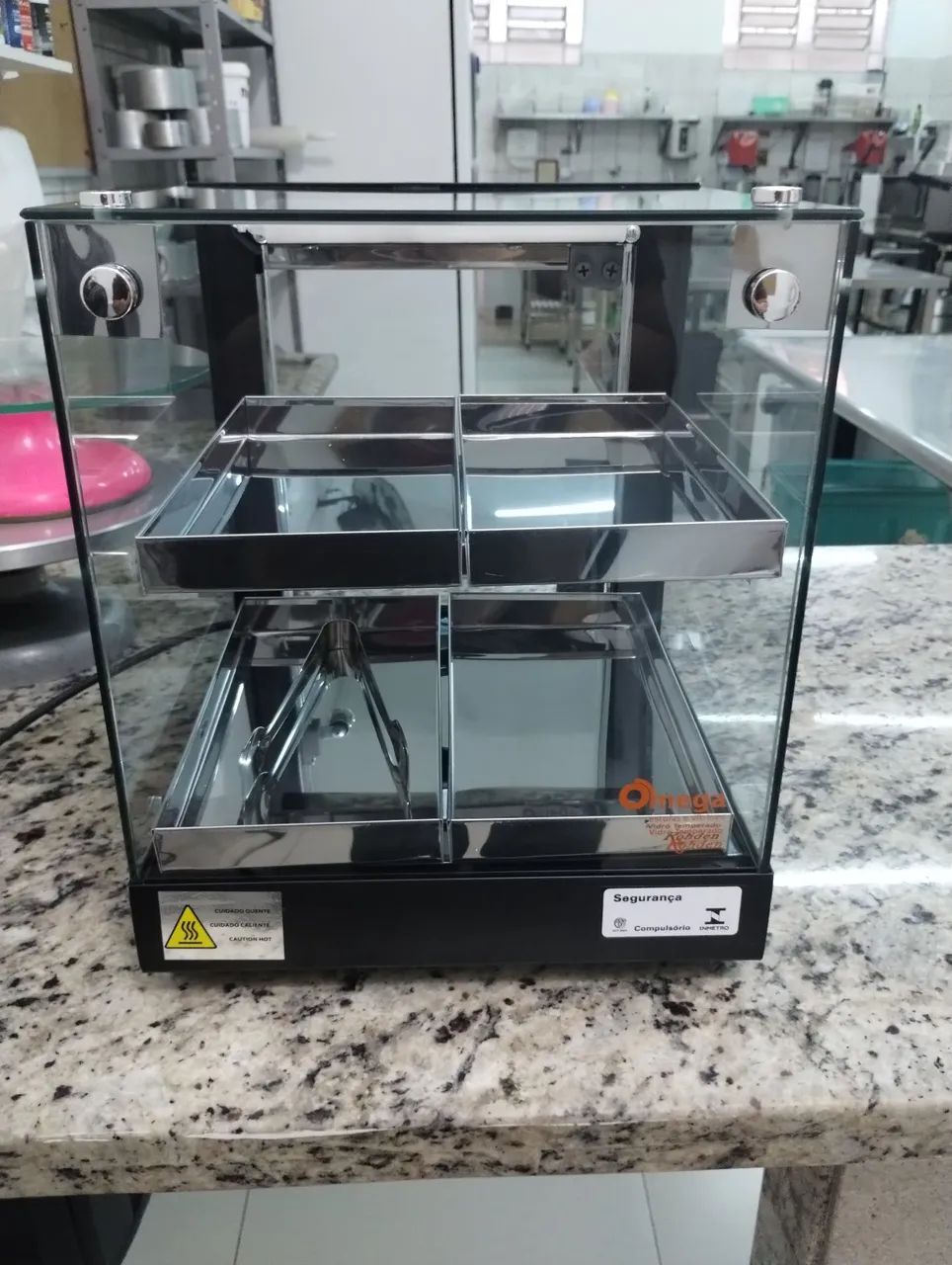 Estufa Beta para salgados 4 bandejas Dupla Café - Foto 3