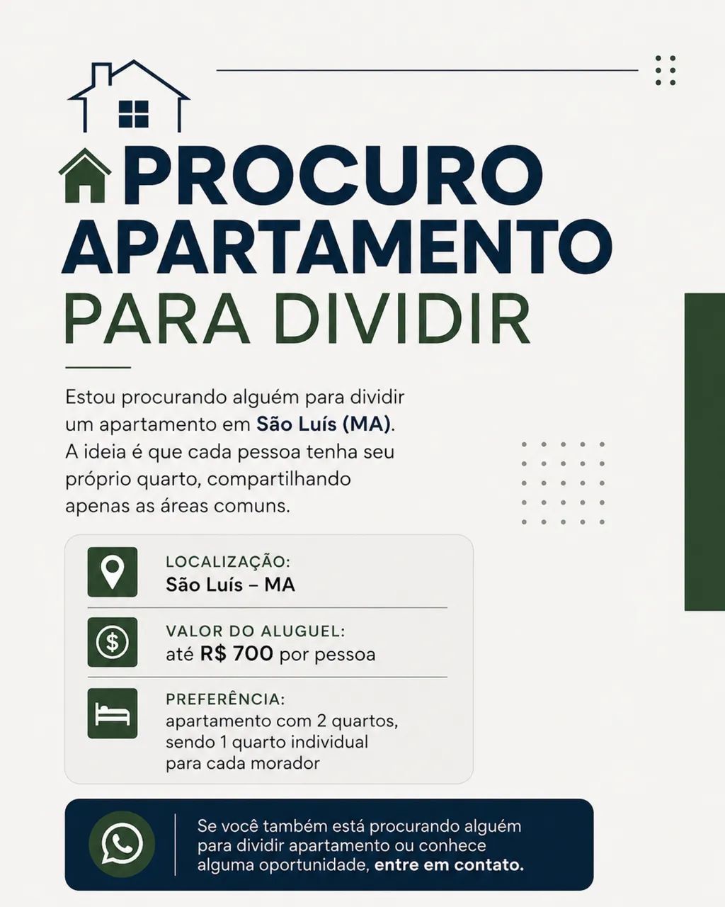 Dividir moradia 