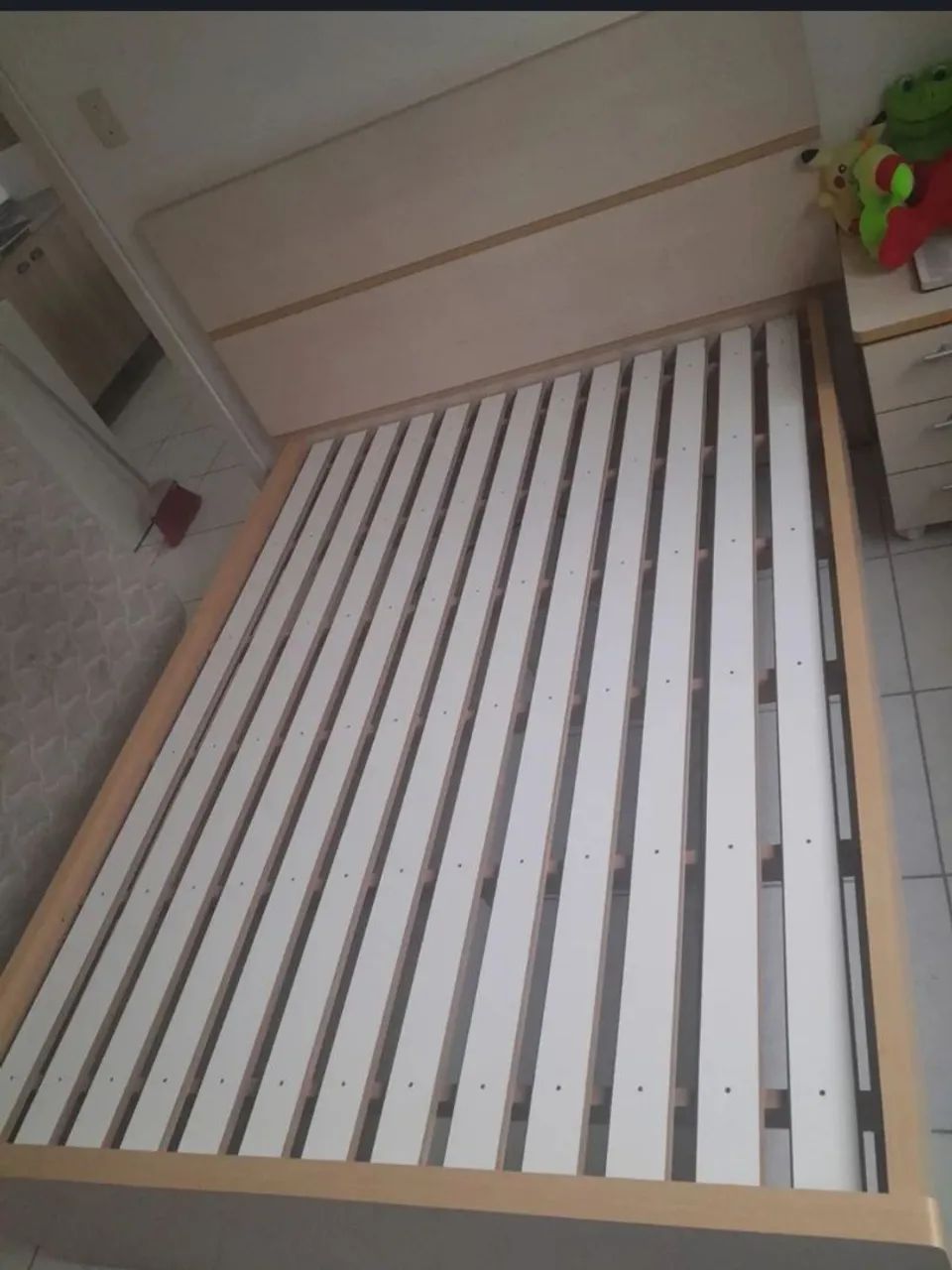 CAMA COM COLCHÃO BOX  - Foto 4