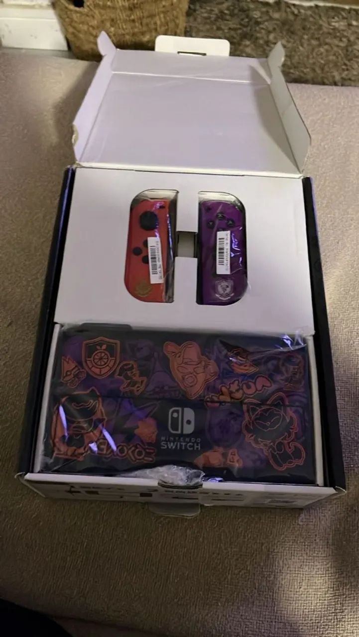 Nintendo Switch Oled Pokemon DESBLOQUEADO - Foto 2