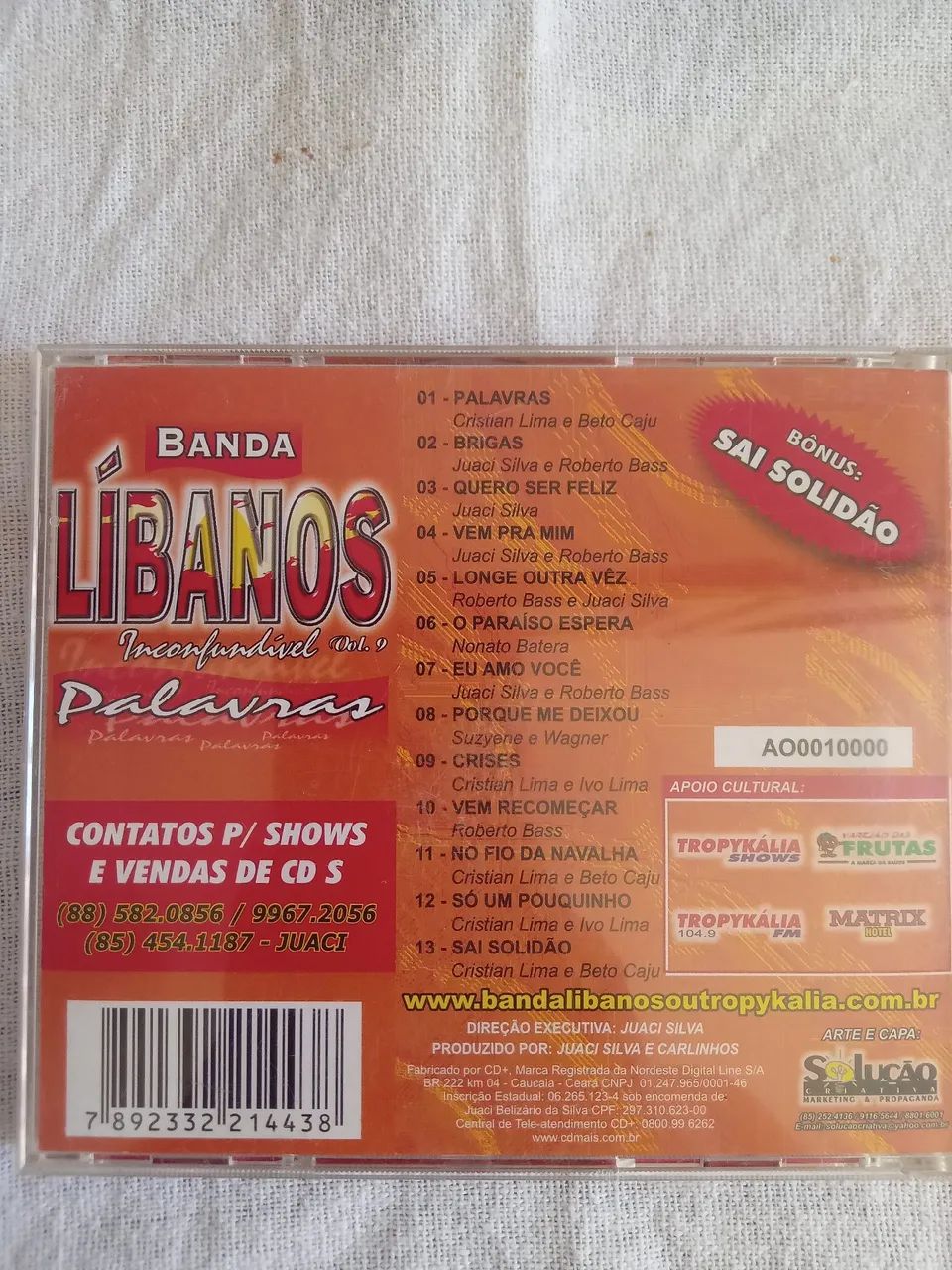 Cd banda Líbanos vol 9  - Foto 2