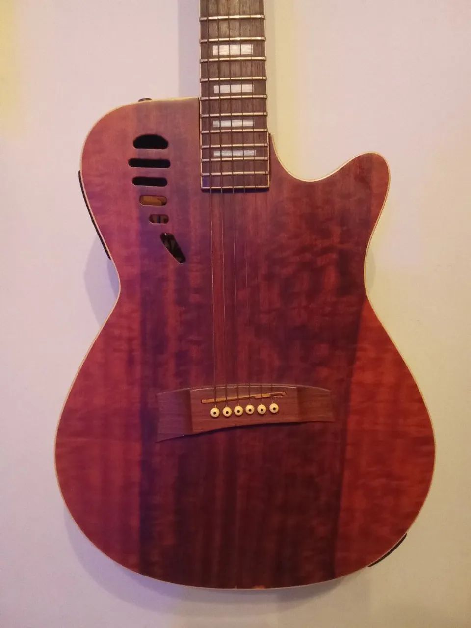 Violão Marquês Flat eletroacústico aço 