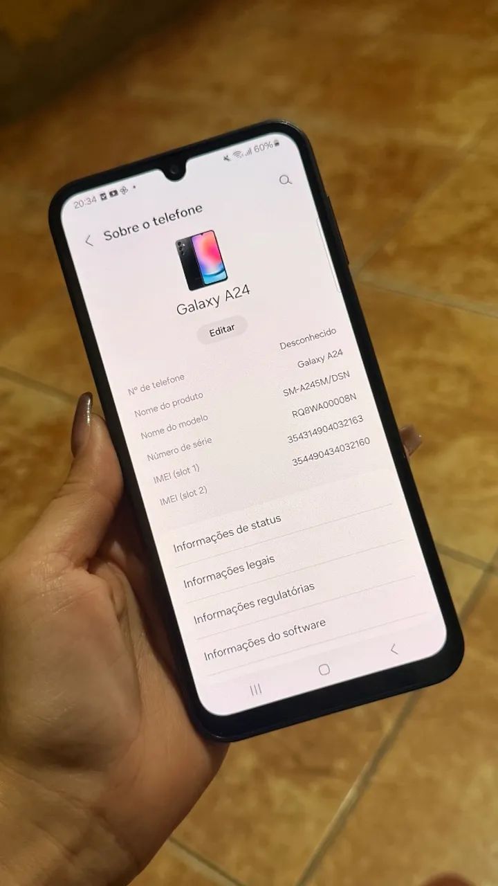 Celular samsung A24