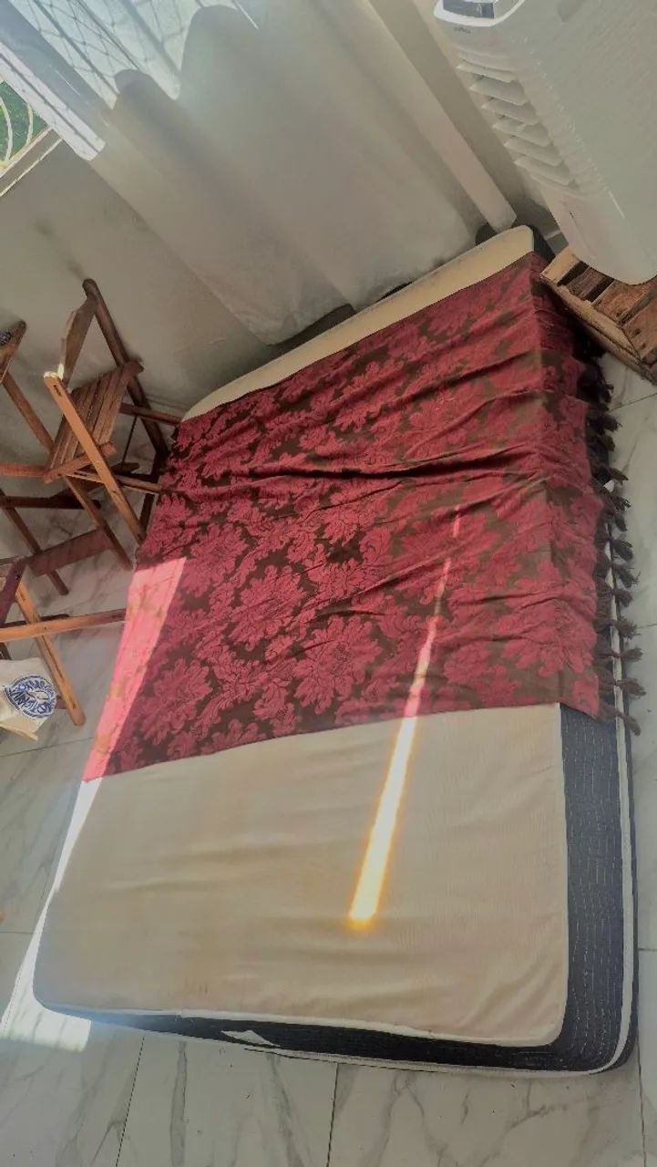 Colchão Ortobom com Cama Box 
