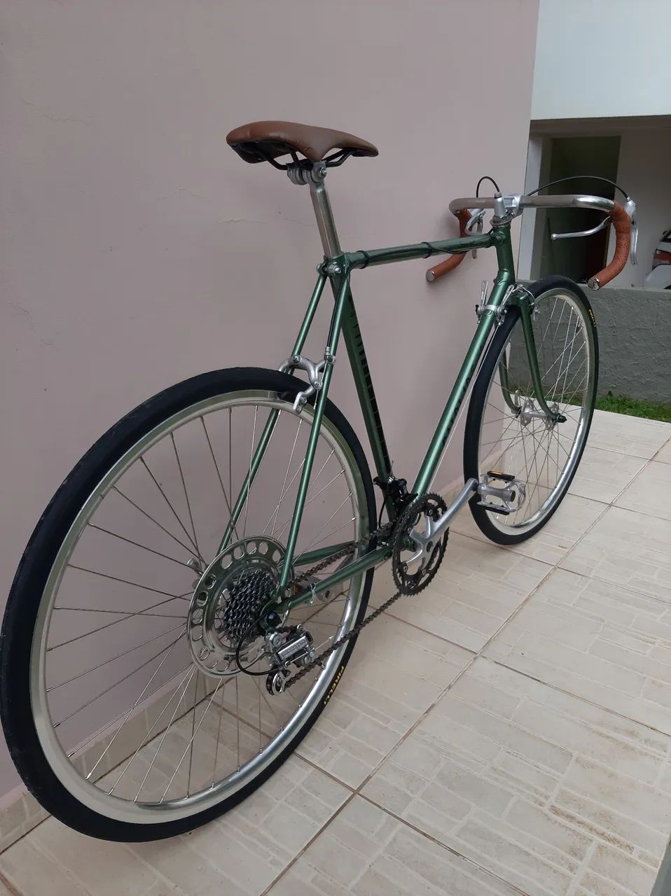 Bicicleta antiga caloi 10 restaurada - Foto 2