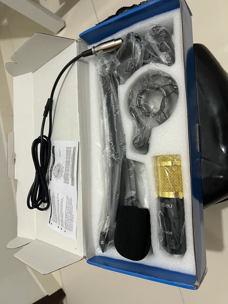 Microfone + Braço Articulado Coibeu BM-800 - NOVO - Foto 4