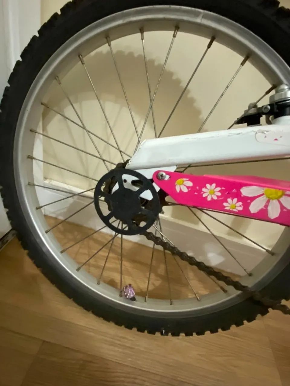 Bicicleta caloi ceci branca e rosa - Foto 2