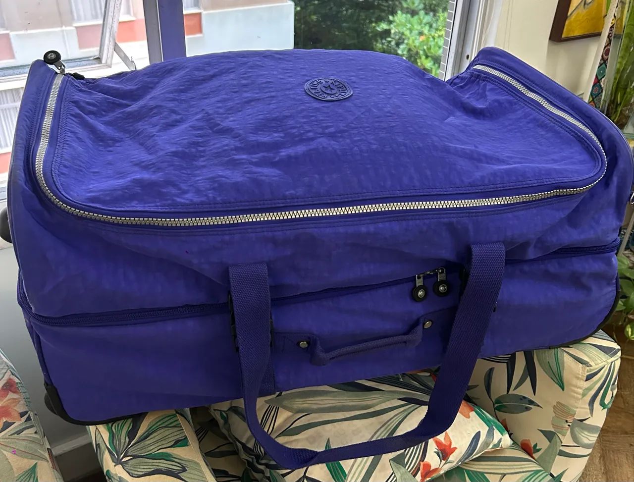 Bolsa de Viagem Kipling Grande com Rodinhas - Foto 4