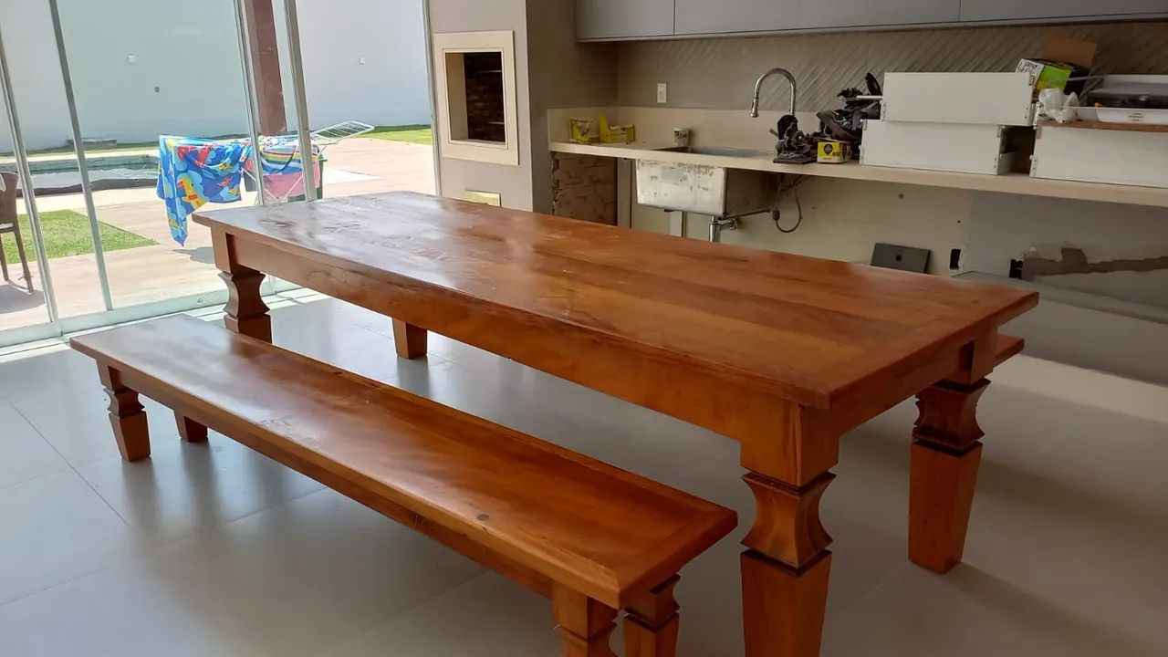 Mesa em madeira  - Foto 4