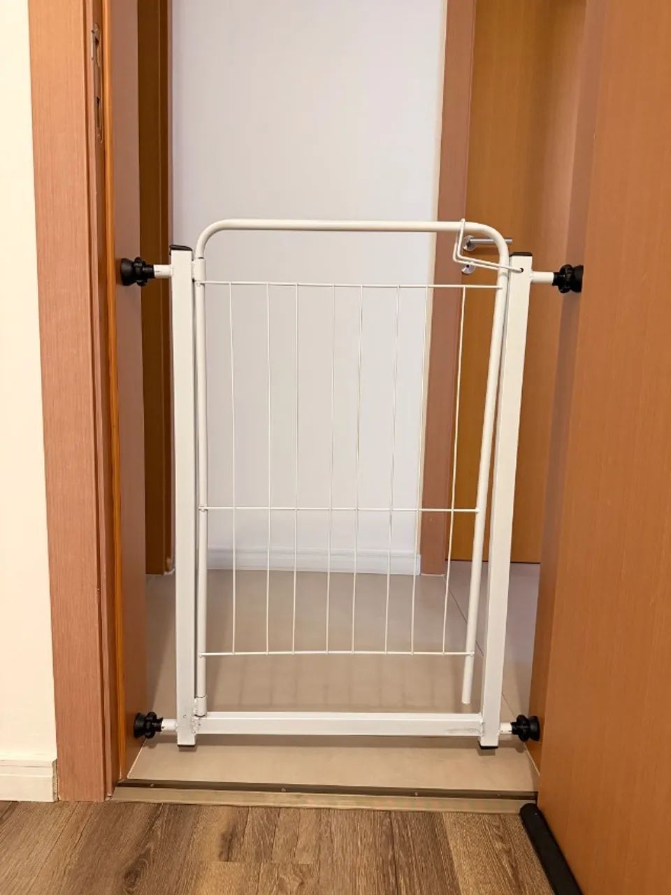 Portão Pet Criança Branco - 80cm de altura (PRATICAMENTE NOVO!)