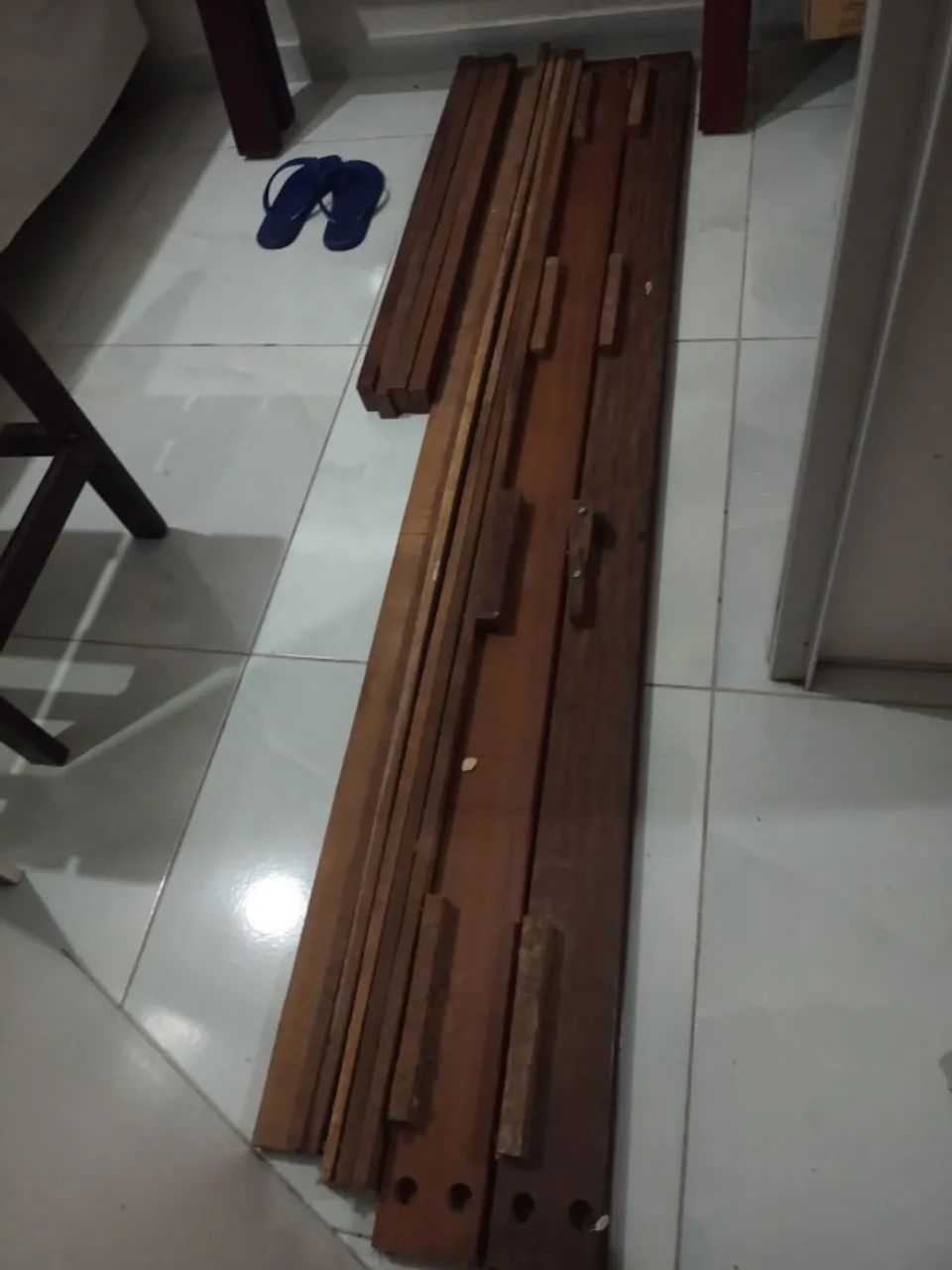 Cama Solteiro sem colchão completa com parafusos e etc - Foto 3