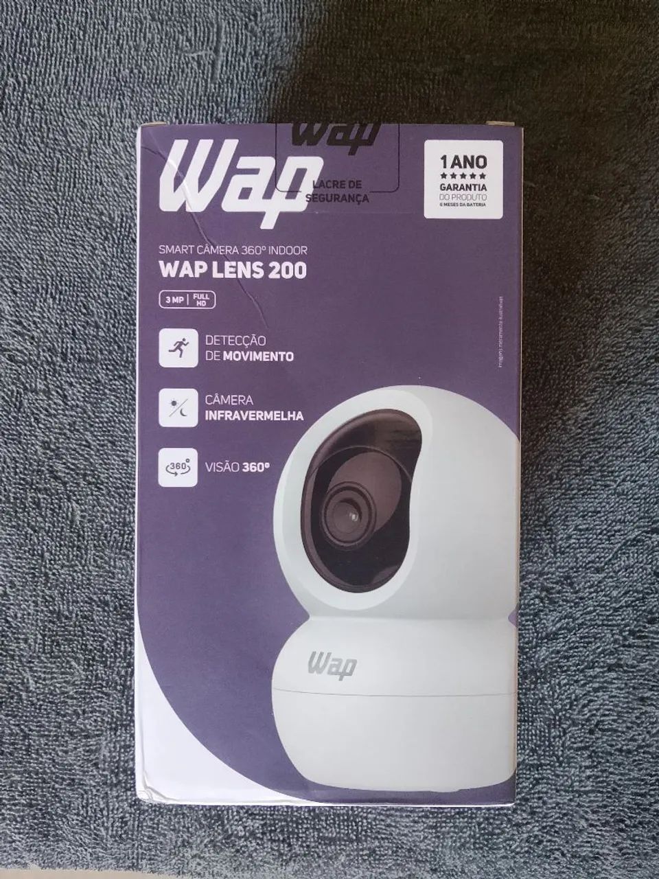 Smart Câmera Wap Lens 200