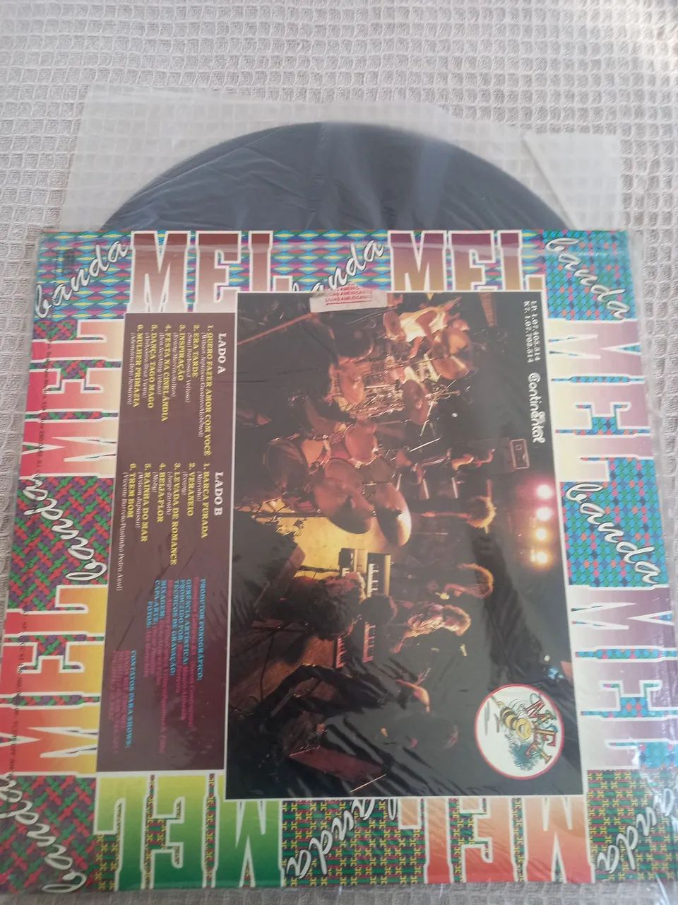 Lp banda mel. Disco de vinil. Excelente.
