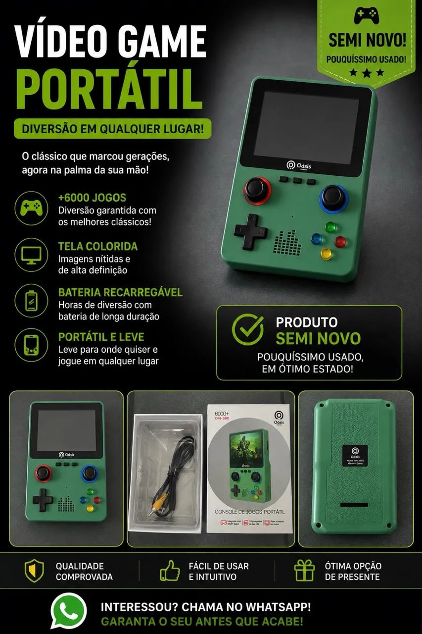 Vídeo game portátil 