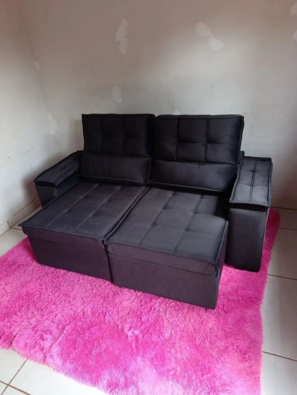 Sofá Novo 2 M Retrátil e Reclinável Entrega Grátis  - Foto 5