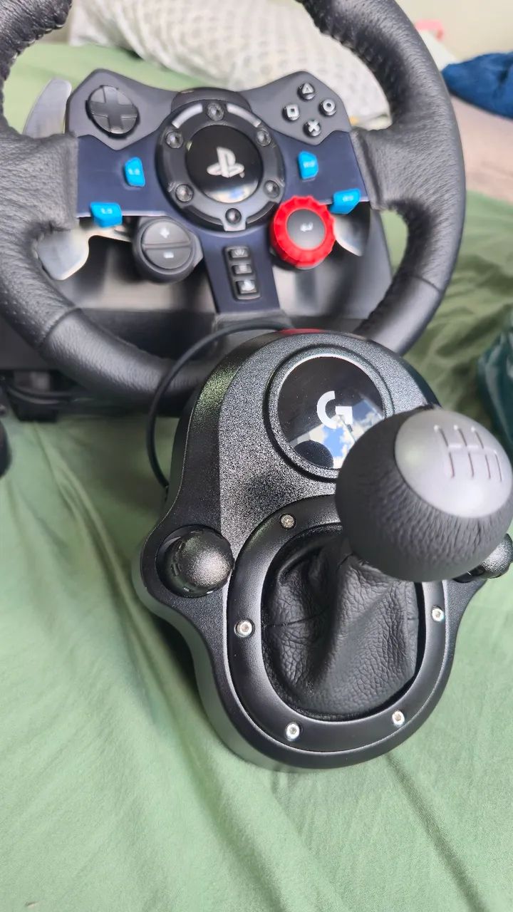 VOLANTE G29 COMPLETO COM CAMBIO - Foto 4