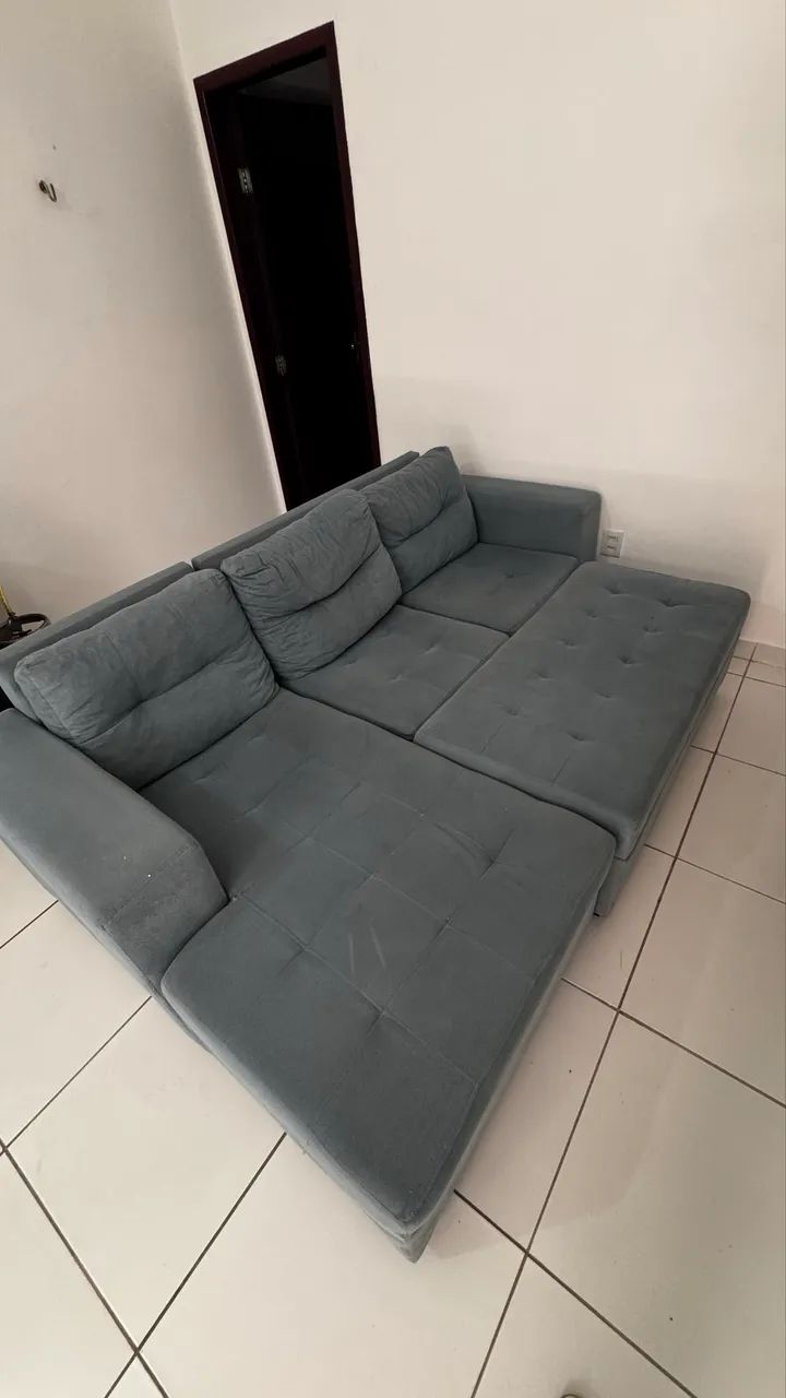 Sofá + puff - Foto 3
