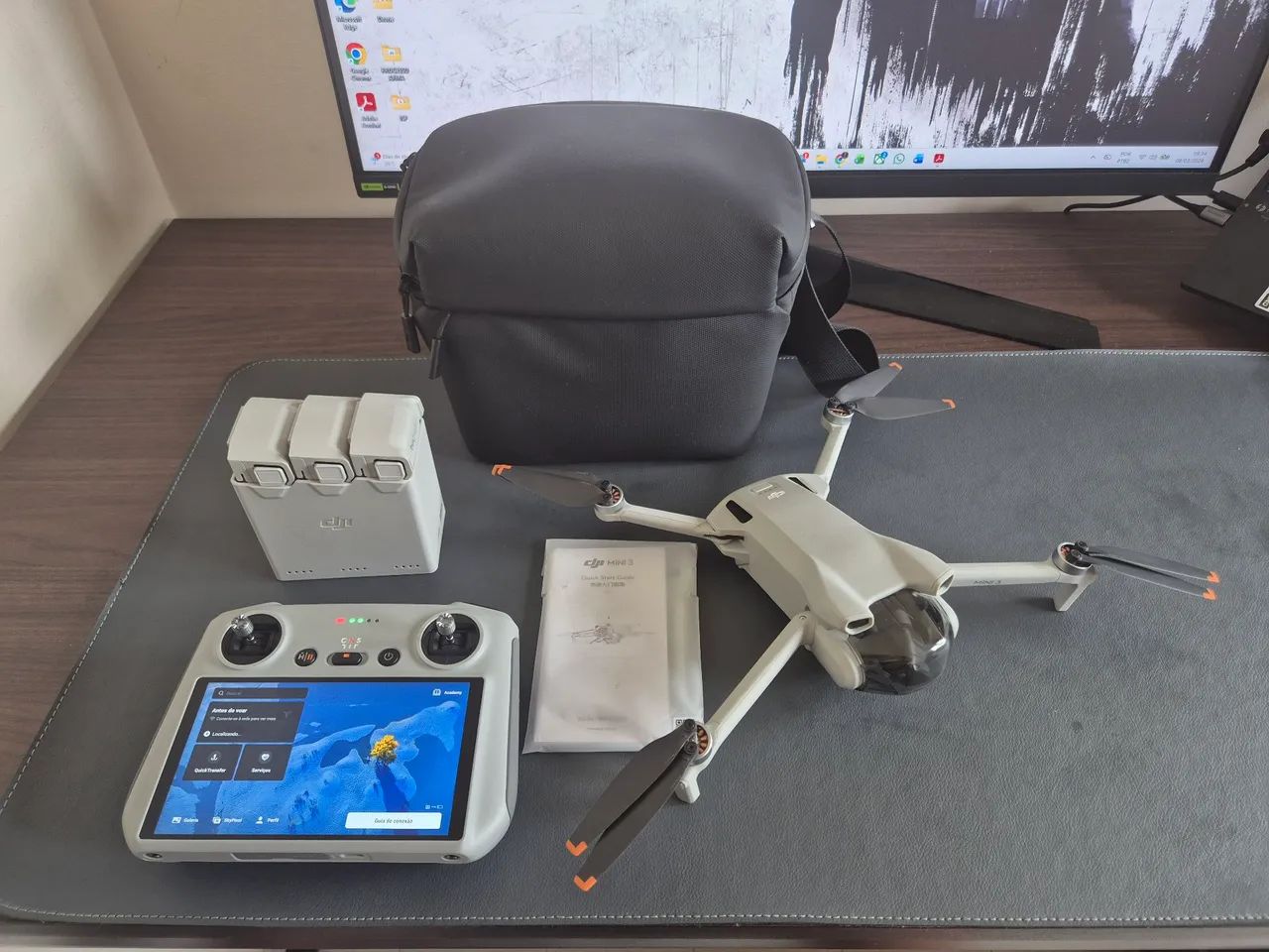 Drone DJI Mini 3 Combo (Com tela)432957854613524481