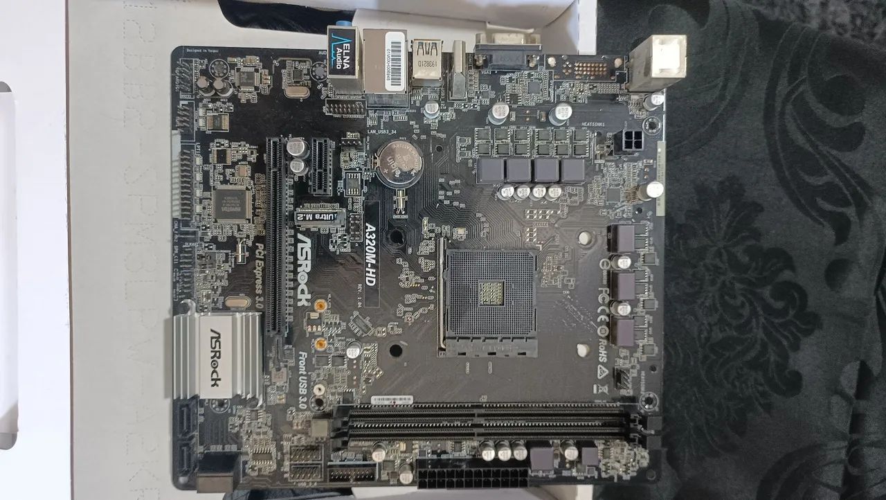 Placa Mãe A320m AsRock - Foto 3