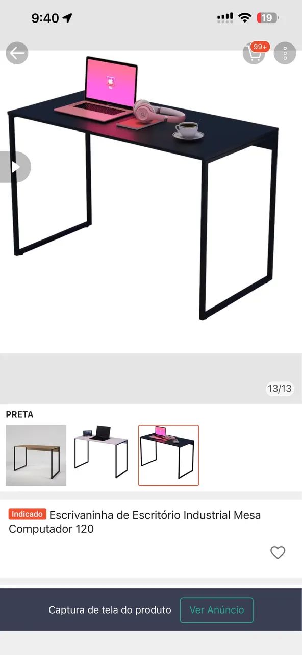 Desk 120x60